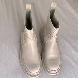 MANGO track, Sole contrast ankle boot